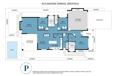 80 Flagstone Terrace, Smithfield, QLD 4878, 3 Schlafzimmer, 2 Badezimmer, House