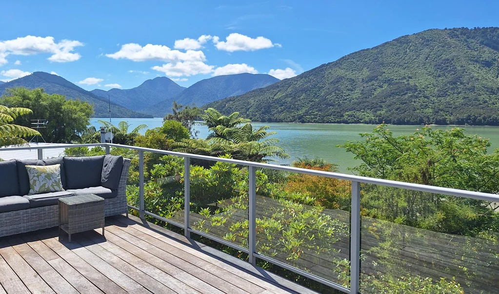 Stunning three-bedroom waterfront home