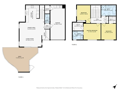 45C Campbell Road, One Tree Hill, Auckland City, 3 침실, 2 욕실, Townhouse