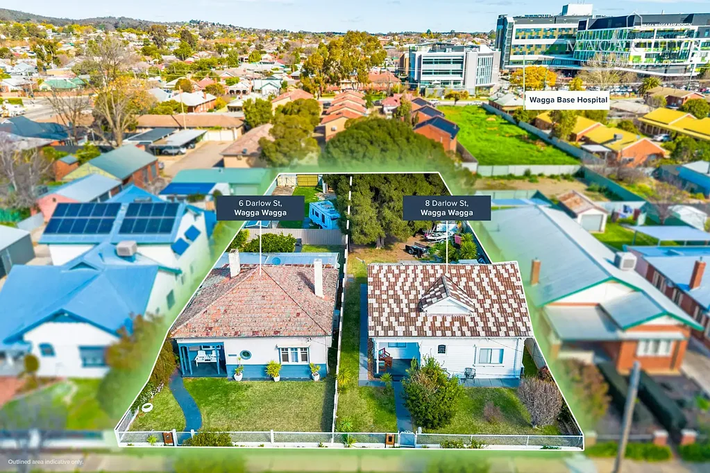 Wagga Wagga 5Kwarto Rare Dual Holding with Development Potential
