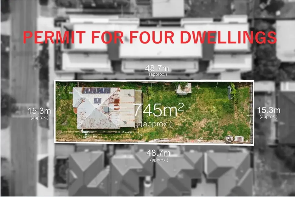 St Albans 3chambre PLANNING PERMIT FOR FOUR TOWNHOUSES NEAR TRAIN STATION
