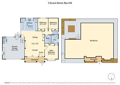 5 Acacia Street, Box Hill, VIC 3128, 3 habitaciones, 2 baños, House