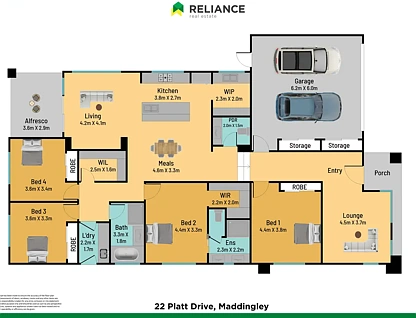 22 Platt Drive, Maddingley, VIC 3340, 4 Schlafzimmer, 2 Badezimmer, House