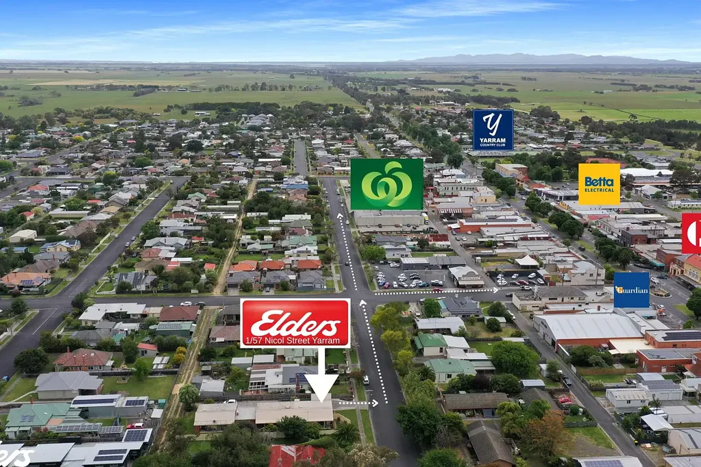 Yarram 2침실 FRONT UNIT CONVENIENCE!