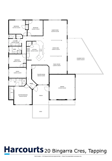 20 Bingarra Crescent, Tapping, WA 6065, 4房, 2浴, House
