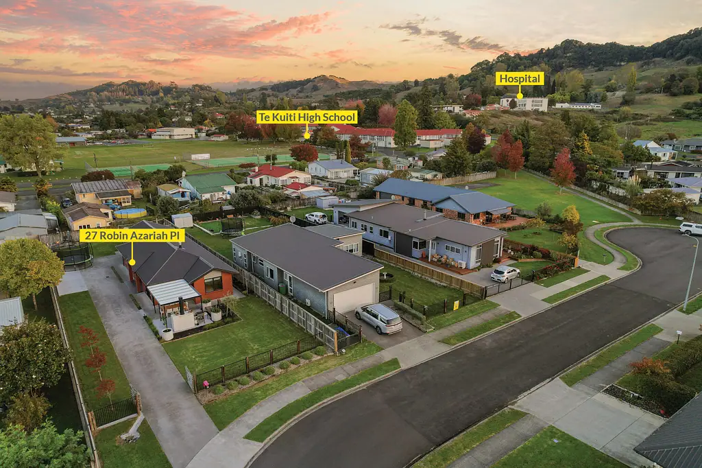 27 Robin Azariah Place, Te Kuiti, Waitomo, Waikato