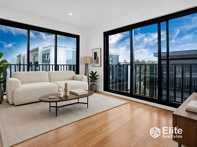 Brunswick West 2 Bedroom Elevated North-East Corner Living with Exceptional Light and Lifestyle
