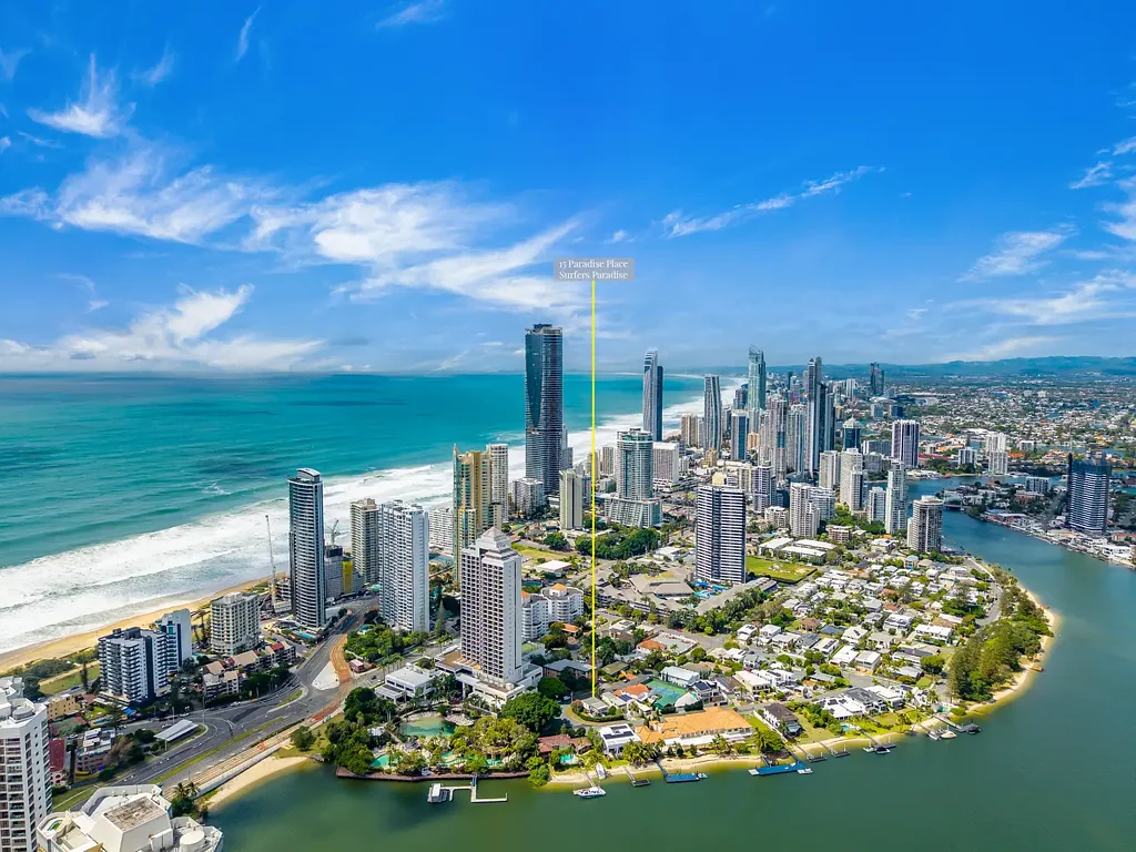 Surfers Paradise 4 Bedroom The Last Remaining Off-the-Plan Luxury Villa at 15 Paradise Place, Budds Beach