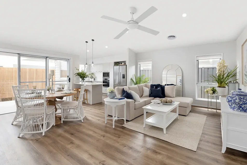 Beveridge 3غرفة نوم Write the next chapter of your story at Ingenia Lifestyle Springside & choose from our range of stunning home designs including the Beechworth Green.