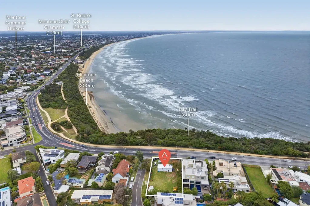 Beaumaris A Rare Beach Road Corner Masterpiece Site – 1045sqm of Pure Bayside Luxury