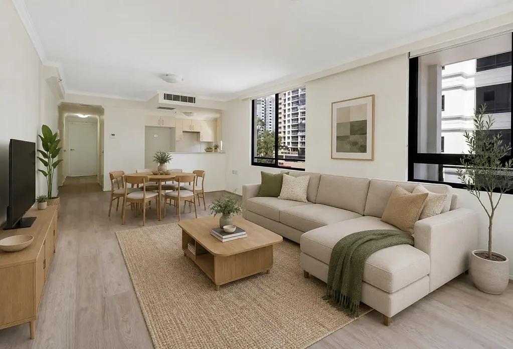 1 Bedroom unit with Expansive Living Room