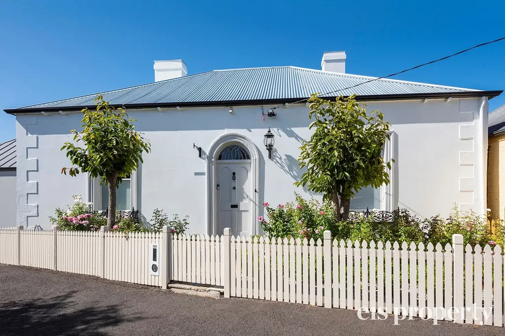 Battery Point 4બેડરૂમ Harriette House c1841 - A Blue Chip Heritage Home