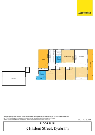 Plano ng Bahay - 5 Haslem Street, Kyabram, VIC 3620
