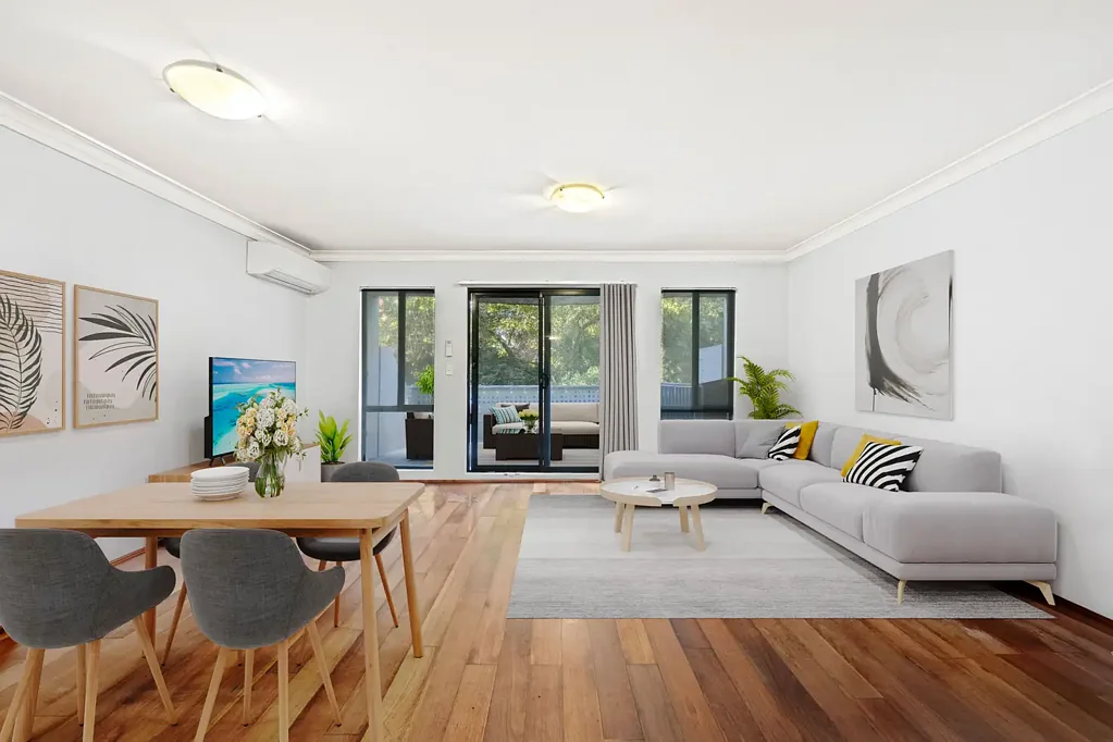 Homebush West 2房 安静楼后 95平米宽敞公寓 现代装修 私人阳台 靠近Flemington Station 周边便利设施丰富 Spacious Ground Floor Apartment with Large Entertainers' Balcony