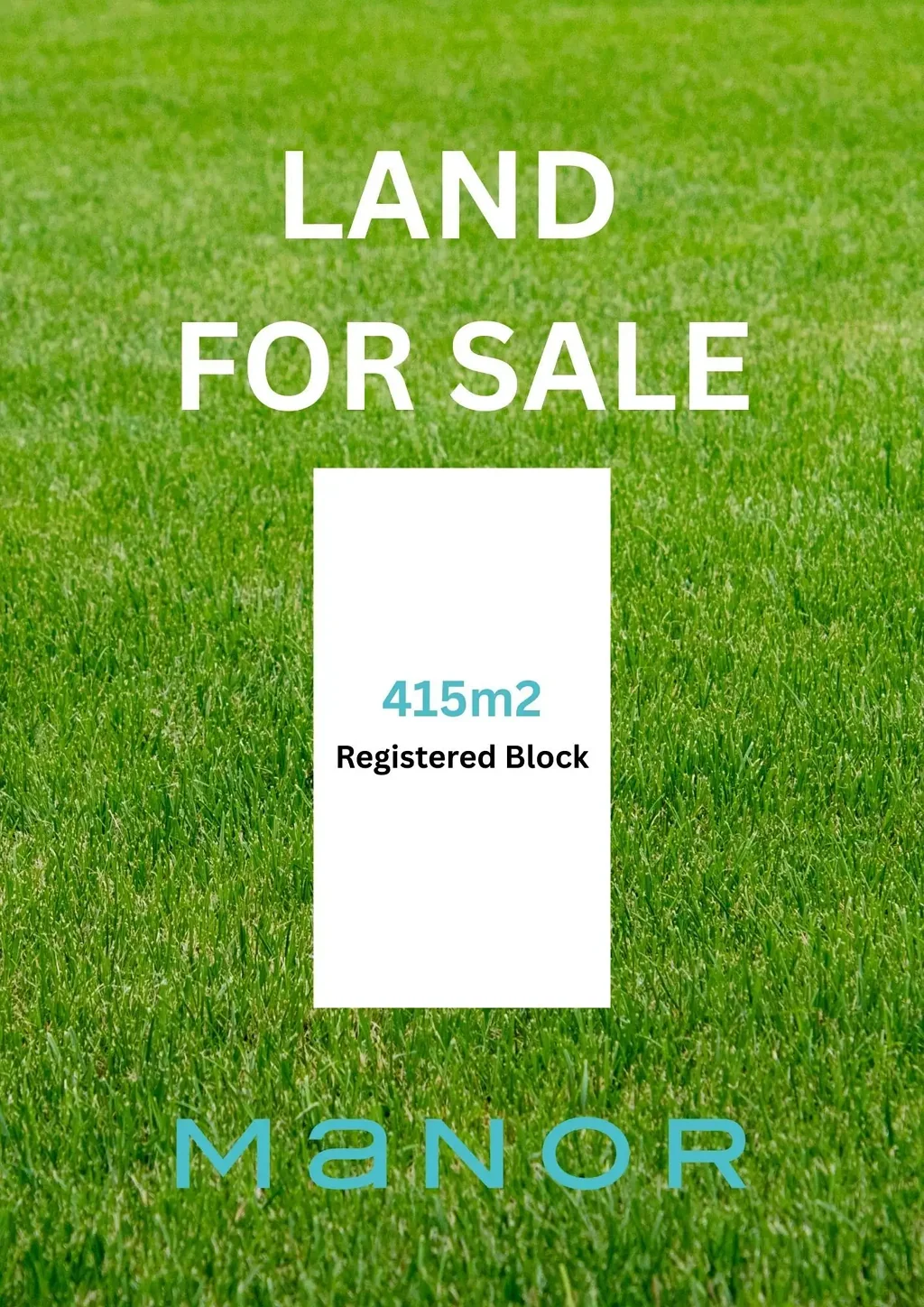 Oakville Registered Block Ready to Build!
REGISTERED 415 m2 BLOCK Oakville!