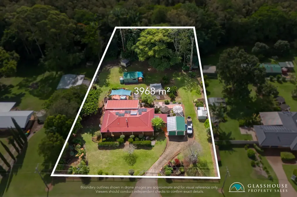 Glass House Mountains 3कमरा Peace, Privacy & Potential on Nearly an Acre