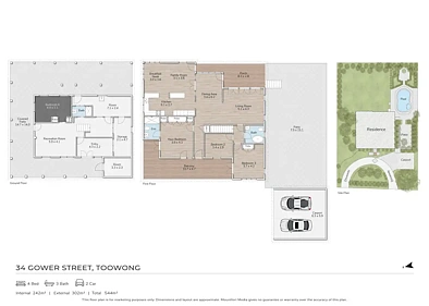 34 Gower Street, Toowong, QLD 4066, 3 slaapkamers, 3 badkamers, House