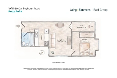 19/57 Darlinghurst Road, Potts Point, NSW 2011, 1 slaapkamers, 1 badkamers, Apartment