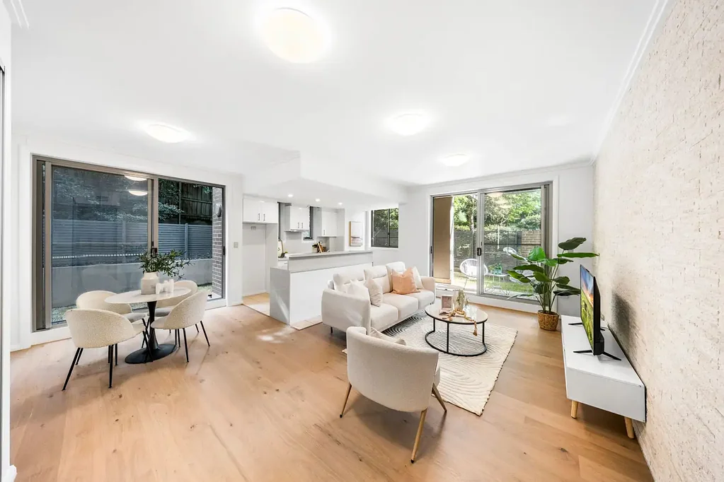 Killara 2غرفة نوم Rare Oversized Garden Apartment in the Heart of Killara
