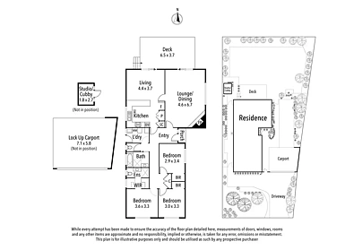 户型图 - 14 Howgate Court, Eltham, VIC 3095