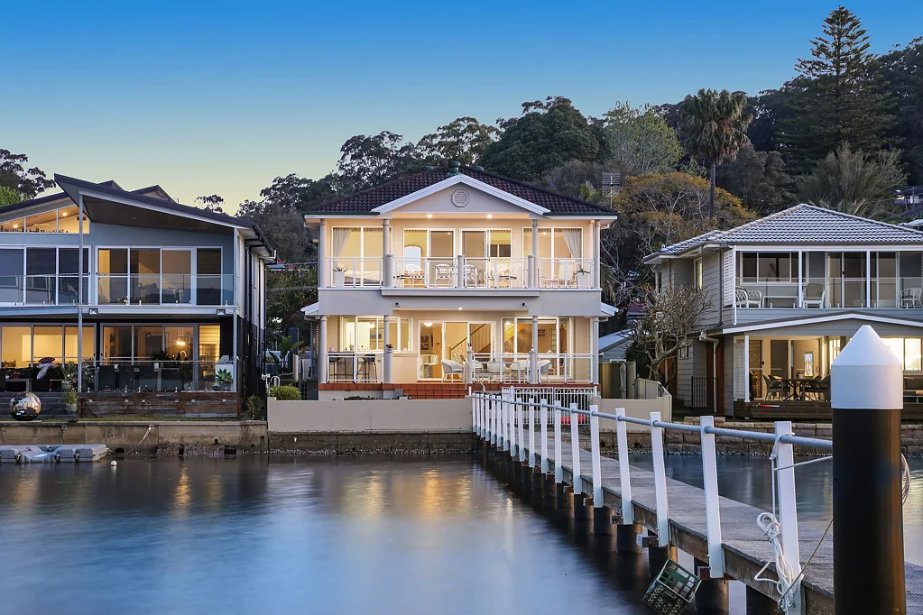 North-Facing Waterfront Retreat with Private Jetty