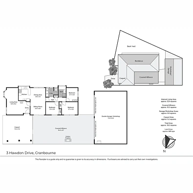 3 Hawdon Drive, Cranbourne, VIC 3977, 3房, 1浴, House