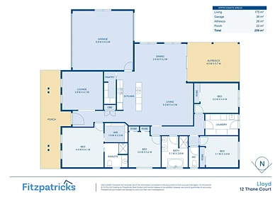 12 Thane Court, Lloyd, NSW 2650, 4 Bedrooms, 2 Bathrooms, House