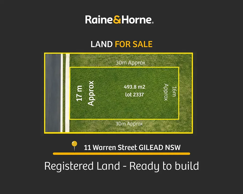Gilead Gilead中心地段的优质已注册土地机会 Premium Registered Land Opportunity in the Heart of Gilead