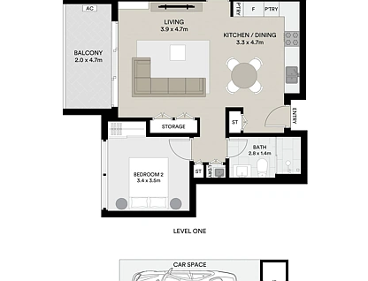 111/165 Frederick Street, Bexley, South Western Suburbs, 2 Bedrooms, 2 Bathrooms, Apartment