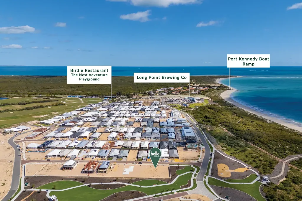Port Kennedy Build your coastal dream home in Kennedy Bay.