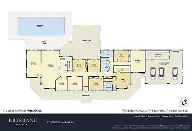 110 Woodward Place, Pullenvale, QLD 4069, 5房, 2浴, Lifestyle Section