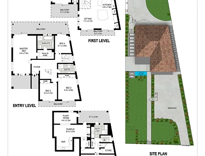 2 Molong Street, North Curl Curl, Northern Beaches, 4 ਕਮਰੇ, 3 ਬਾਥਰੂਮ, House