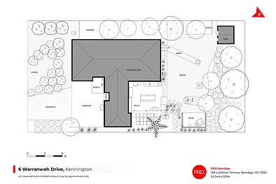 6 Warranwah Drive, Kennington, VIC 3550, 3 침실, 2 욕실, House