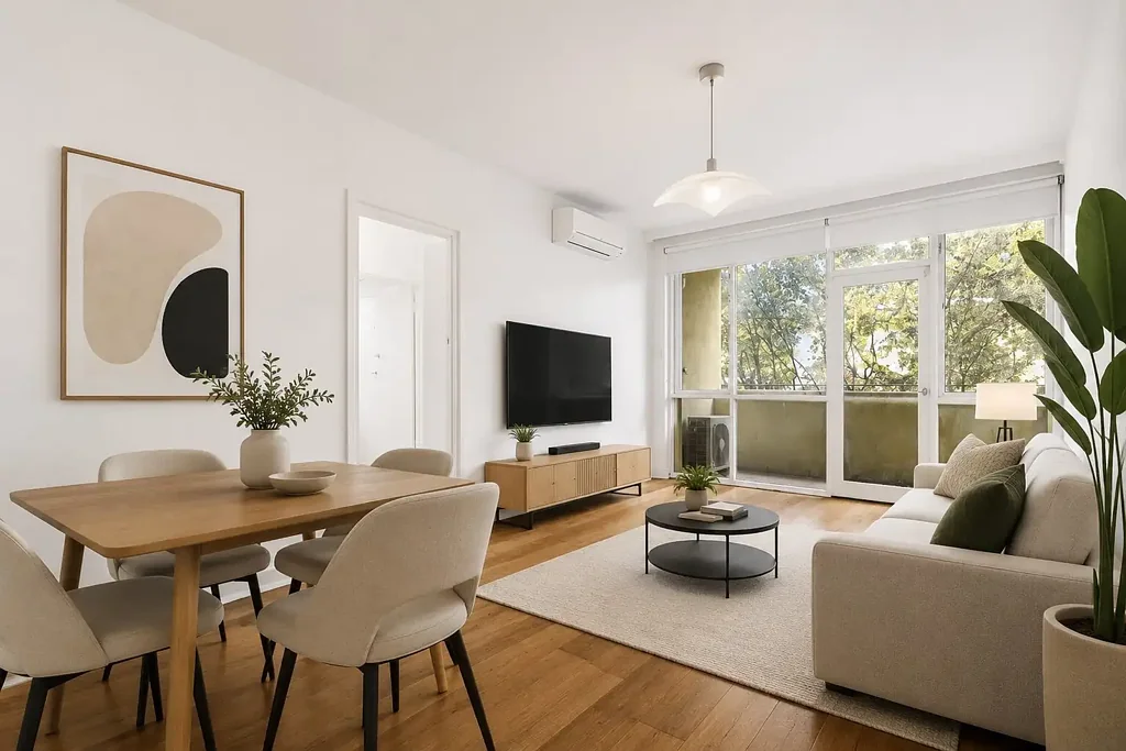 Stylish Bayside Living with Balcony & Parking in the Heart of St Kilda