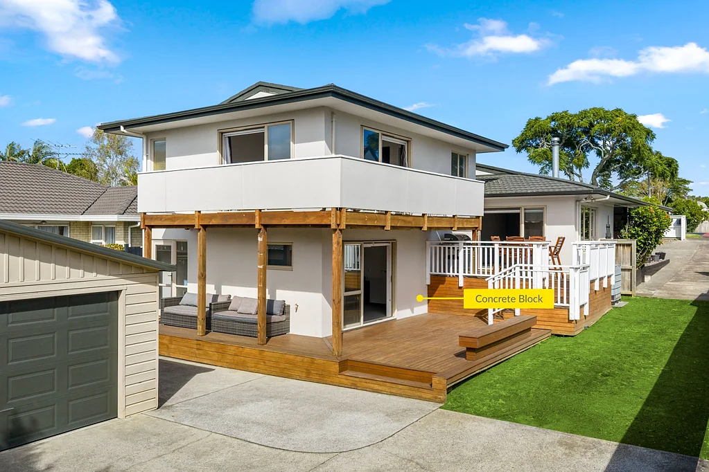 Pukekohe 4침실 Solid Block Construction - Large 4 Bedroom Home