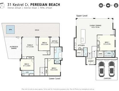 31 Kestrel Crescent, Peregian Beach, QLD 4573, 4 ਕਮਰੇ, 2 ਬਾਥਰੂਮ, House
