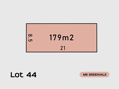 Lot 44/ Edolson Way, Greenvale, VIC 3059, 0房, 0浴, Section