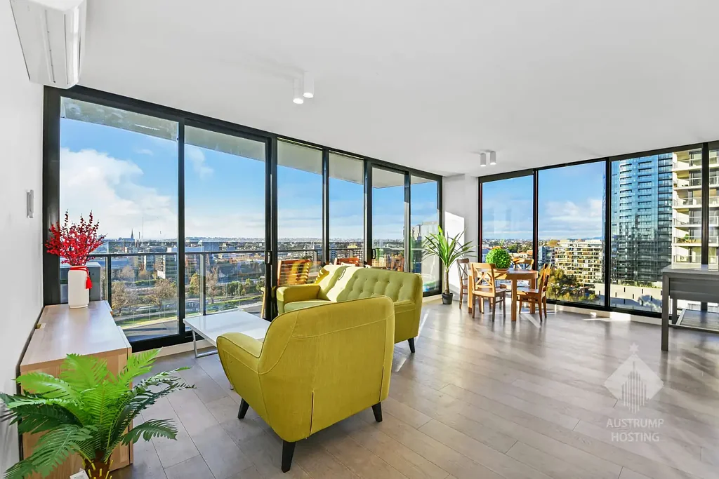 Premium Furnished 3-Bedroom Apartment in South Yarra