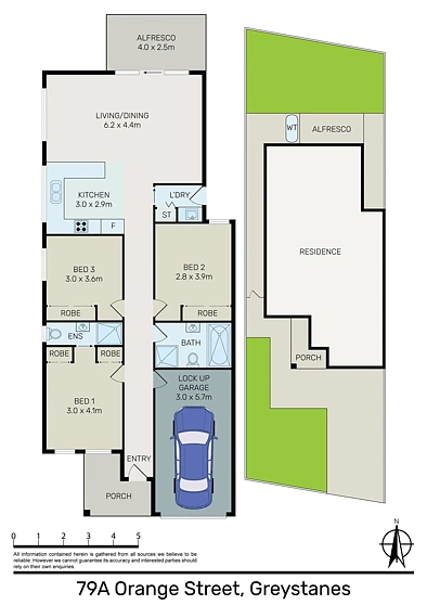 79A Orange Street, Greystanes, NSW 2145, 3房, 2浴, Apartment