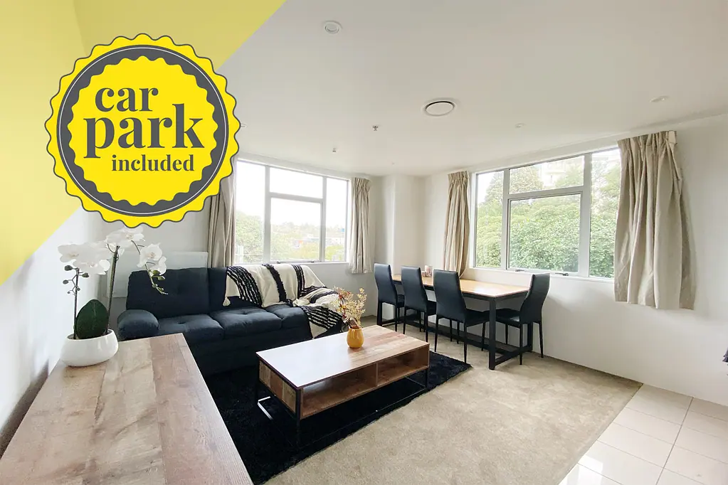 Furnished Two-Bedroom Apartment with Secure Parking & Resort-Style Facilities