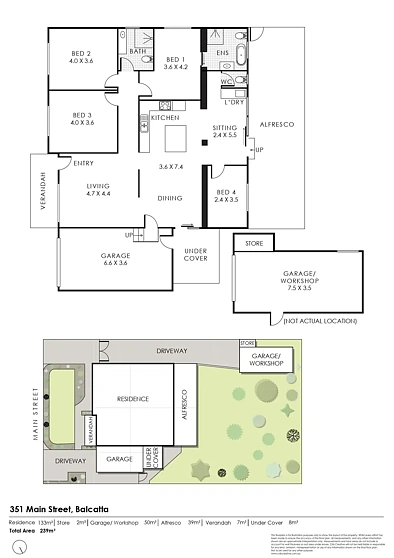 351 Main Street, Balcatta, WA 6021, 4 Bedrooms, 2 Bathrooms, House