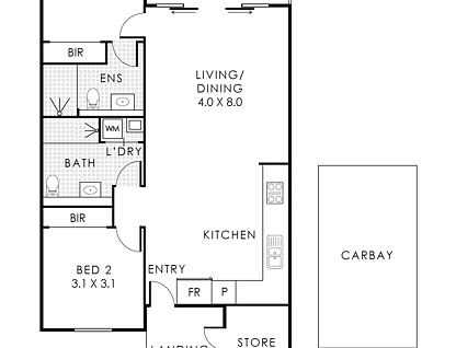 64/7 Davies Road, Claremont, North West Perth, 2房, 2浴, Apartment