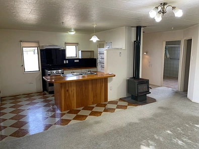 Two-bedroom plus Sunroom on River Road.