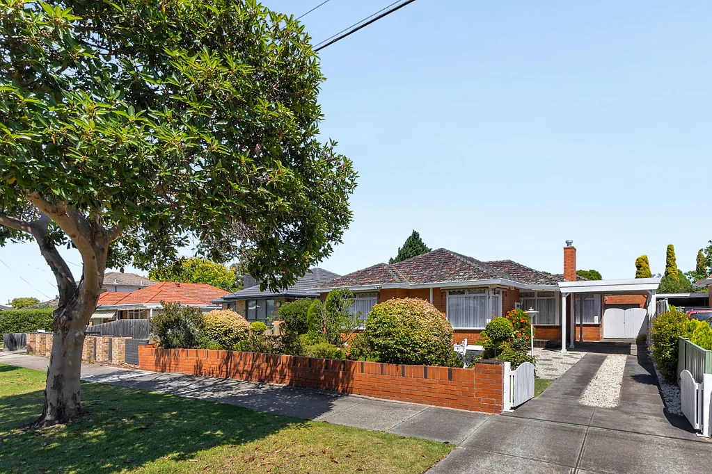 Classic brick veneer family home
