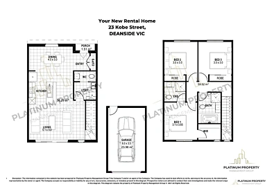 23 Kobe Street, Deanside, VIC 3336, 3房, 2浴, Townhouse