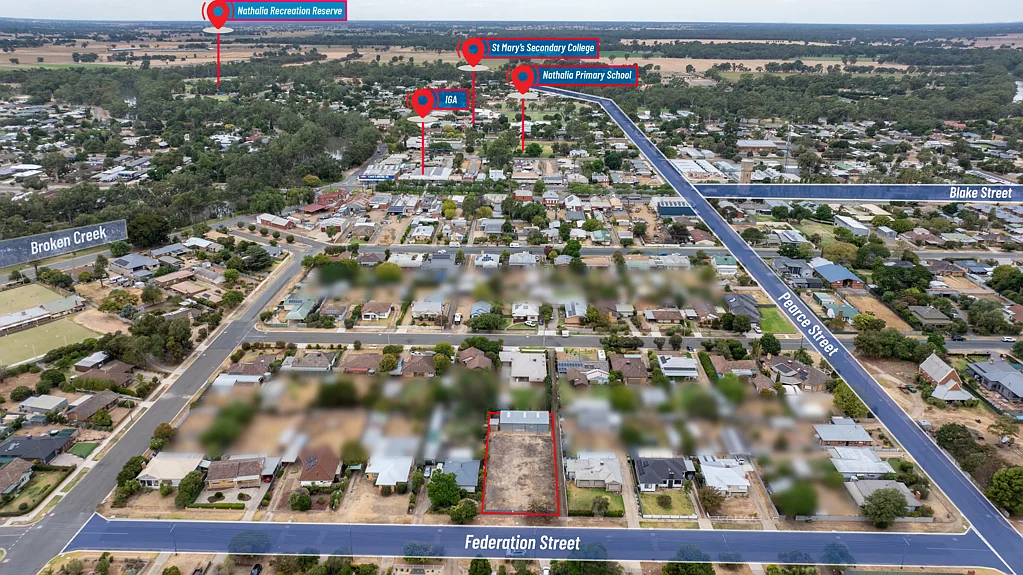 Nathalia  Build, Store, or Invest - 1008sqm with Shed & Power