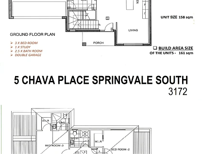 5 Chava Place, Springvale South, VIC 3172, 3 ਕਮਰੇ, 2 ਬਾਥਰੂਮ, Townhouse