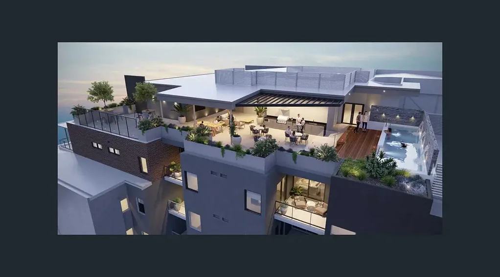 Brand New Luxury 2x2 “Mini Penthouse” with Kings Park Views & High-Tech Living in Central Subiaco