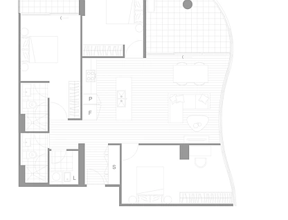 2605/8 Hallenstein Street, Footscray, Western Melbourne, 3 Kuwarto, 2 Banyo, Apartment