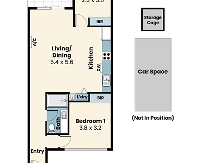 Level 3/309/51-53 Buckley Street, Noble Park, South East Melbourne, 2 कमरे, 1 बाथरूम, Apartment